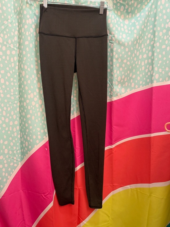 ALO Yoga Pants - High-Waist ALO YOGA Black Textured Leggings